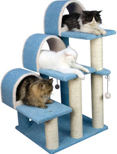 Load image into Gallery viewer, Armarkat Classic Cat Tree Model B3803 Sky Blue