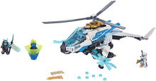 Load image into Gallery viewer, LEGO NINJAGO ShuriCopter 70673 Kids Toy Helicopter Building Set with Ninja Minifigures and Toy Ninja Weapons (361 Pieces)
