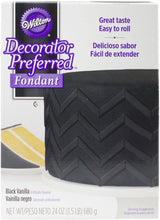 Load image into Gallery viewer, Wilton Fondant, 24 oz, Black