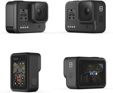 Load image into Gallery viewer, GoPro HERO8 Black Bundle - Includes HERO8 Black Camera, Shorty, Head Strap, 32GB SD Card, and 2 Rechargeable Batteries