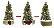 Load image into Gallery viewer, The Original Christmas Tree Box, Deluxe Gold Sparkle - 16" x 16" x 9