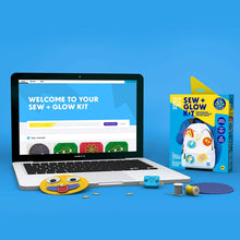Load image into Gallery viewer, Tech Will Save Us, Sew &amp; Glow Kit, Educational STEM Toy, Ages 8 &amp; Up, Multicolor