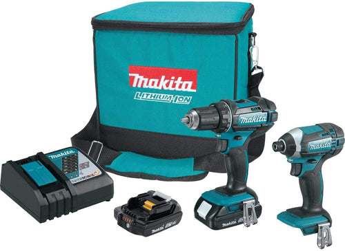 18-Volt LXT Lithium-Ion Cordless Driver Drill and Impact Driver 2pc. Combo Kit