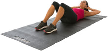 Load image into Gallery viewer, Fitness Reality Water-Resistant Folding Exercise Equipment Mat (79&quot; x 35.4&quot;), Black, 2950