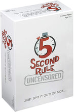 Load image into Gallery viewer, PlayMonster 5 Second Rule Uncensored Game