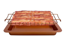 Load image into Gallery viewer, Bacon Bonanza by Gotham Steel Oven Healthier Bacon Drip Rack Tray with Pan – As Seen on TV