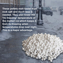 Load image into Gallery viewer, 96% Pure CALCIUM CHLORIDE Snow &amp; Ice Melt Pellets - 5 Gallon