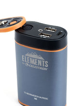 Load image into Gallery viewer, Celestron Elements 2-in-1 Hand Warmer and Charger, ThermoCharge 10, Blue (48024)