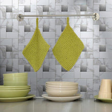 Load image into Gallery viewer, Instant Mosaic Peel&#39;N&#39;Stick Metal Mosaic Wall Tile, 12&quot; x 12&quot;