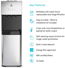 Load image into Gallery viewer, Avalon A5 Self Cleaning Bottleless Water Cooler Dispenser, UL/NSF/Energy star, Stainless Steel, full size