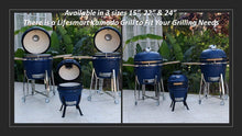 Load image into Gallery viewer, Lonestar Chef Ceramic Kamado Grill