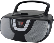 Load image into Gallery viewer, Sylvania Portable CD Player Boom Box with AM/FM Radio (Blue)