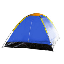 Load image into Gallery viewer, Happy Camper 80-170T 2-Person Tent, Dome Tents for Camping with Carry Bag by Wakeman Outdoors (Camping Gear for Hiking, Backpacking, and Traveling) - BLUE