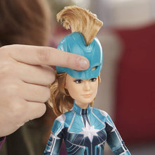 Load image into Gallery viewer, Marvel Captain Marvel Captain Marvel (Starforce) Super Hero Doll with Helmet Accessory (Ages 6 and up)