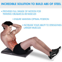 Load image into Gallery viewer, Yes4All Ab Exercise Mat with Tailbone Protecting Pad, Abdominal Wedge – Support for Abs Workout, Sit Up – Abdominal Mat Tailbone Protector (Black)
