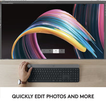 Load image into Gallery viewer, Logitech Craft Advanced Wireless Keyboard with Creative Input Dial and Backlit Keys, Dark grey and aluminum