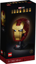 Load image into Gallery viewer, LEGO Marvel Avengers Iron Man Helmet 76165; Brick Iron Man-Mask for-Adults to Build and Display, Creative Challenge for Marvel Fans, New 2020 (480 Pieces)