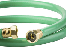 Load image into Gallery viewer, Swan Produtcs CSNLHFF5806CC Hose Reel Leader Hose with Female Connections 6' x 5/8", Green