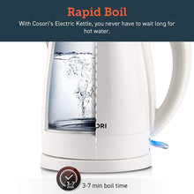Load image into Gallery viewer, COSORI Double Wall 304 Stainless Steel BPA Free Hot Water Boiler Auto Shut-Off and Boil-Dry Protection