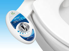 Load image into Gallery viewer, Luxe Bidet Neo 110 (Elite Series) Fresh Water Non-Electric Mechanical Bidet Toilet Seat Attachment w/Strong Faucet Valves and Metal Hoses