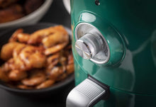 Load image into Gallery viewer, Aria Air Fryers RAG-596 Air Fryer, 2Qt, Dark Green With White Trim &amp; Basket Handle
