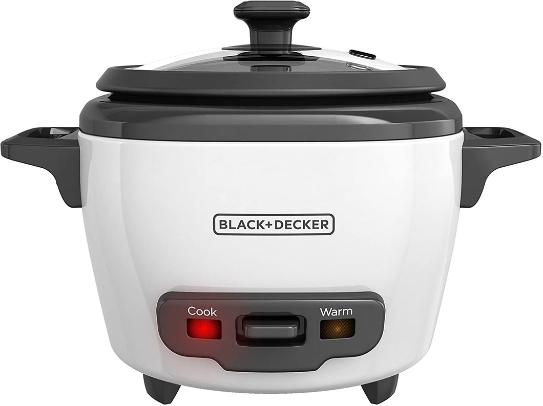 BLACK+DECKER RC503 Dry/3-Cup Cooked Rice Cooker