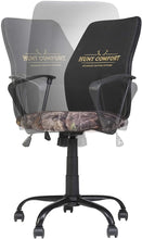 Load image into Gallery viewer, Hunt Comfort GelCore Mesh 360 Degree Swivel Versatile Hunting Blind Seat and Office Chair Support with Threaded Height Adjustment
