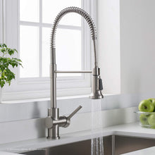 Load image into Gallery viewer, Kraus Britt Commercial Style Kitchen Purita Water Filter Faucet Combo