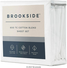 Load image into Gallery viewer, Brookside Blend Sheet Set-Wrinkle Resistant-Rich Cotton Look and Feel-Easy Care Fabric-Deep Pocket Design