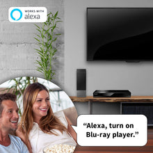 Load image into Gallery viewer, Panasonic 4K Ultra HD Blu-ray Player with HDR10, HDR10+ and Hybrid Log-Gamma (HLG) Playback, Hi-Res Sound, 4K VOD Streaming and Voice Assist – Black (DP-UB420)