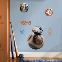 Load image into Gallery viewer, RoomMates Star Wars The Force Awakens Ep VII BB-8 Peel and Stick Giant Wall Decal