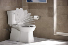 Load image into Gallery viewer, KOHLER K-4636-0 Cachet Elongated White Toilet Seat, with Grip-Tight Bumpers, Quiet-Close Seat, Quick-Release Hinges, Quick-Attach Hardware, No Slam Toilet Seat, White