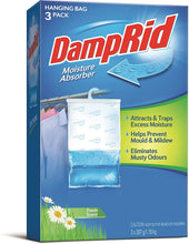 Load image into Gallery viewer, DampRid FG83LV Hanging Moisture Absorber Lavender Vanilla, 3-Pack