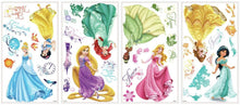 Load image into Gallery viewer, RoomMates RMK2199SCS Disney Princess Royal Debut Peel And Stick Wall Decals