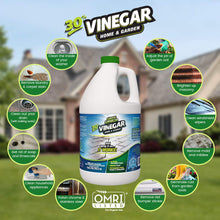 Load image into Gallery viewer, Green Gobbler Ultimate Vinegar Home &amp; Garden - 30% Vinegar Concentrate, Hundreds of Uses! (1 Gallon)