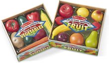 Load image into Gallery viewer, Melissa &amp; Doug Produce Bundle- Fruit &amp; Vegetables