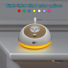 Load image into Gallery viewer, Motorola MBP163CONNECT Audio Baby Monitor - Wireless WiFi Smart Device for Toddlers, Infants, Nursery - with 10 Soothing Sounds, Lullaby, Audiobook - 2-Way Talk Intercom, 7 Night Light Color Options