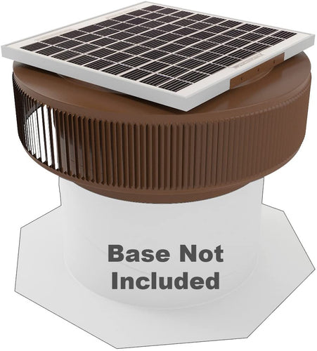 Aura Solar Fan, 14 Inch Diameter, Retro-fit
