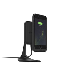 Load image into Gallery viewer, mophie Charge Force Desk Mount for mophie Wireless Case with Charge Force Wireless Power - Black