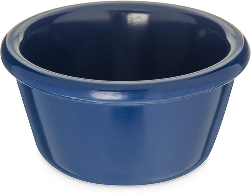 Carlisle Melamine Smooth Ramekin, 4 oz. Capacity, Cobalt (Case of 48)