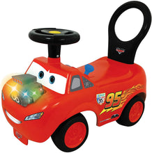 Load image into Gallery viewer, Kiddieland Disney PIXAR Cars Lightning McQueen Light &amp; Sound Activity Ride-On