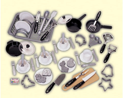 Jumbo Kitchen Utensil Playset - 51 Pieces