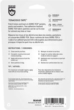 Load image into Gallery viewer, Gear Aid Tenacious Tape GORE-TEX Fabric Patches Black Gear Repair Kit (6-Pack)