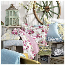 Load image into Gallery viewer, Laura Ashley Home | Luxury Premium Ultra Soft Quilt Coverlet, Comfortable 3 Piece Set, All Season Stylish Bedspread