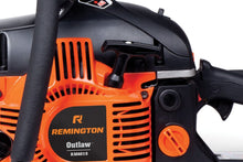 Load image into Gallery viewer, Remington RM4618 Outlaw 46cc 2-Cycle 18-Inch Gas Powered Chainsaw with Carrying Case Automatic Chain Oiler and 5-Point Anti Vibration System, 46 cc-18, Orange