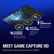 Load image into Gallery viewer, Elgato Game Capture Card HD60 S - Stream and Record in 1080p60, for PlayStation 4, Xbox One &amp; Xbox 360