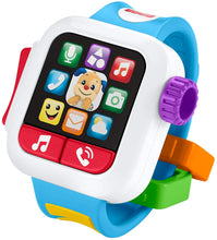Load image into Gallery viewer, Fisher-Price GJW17 Laugh &amp; Learn Time to Learn Smartwatch, Musical Baby Toy, Multicolor