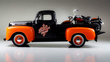 Load image into Gallery viewer, Maisto 1:24 W/B Harley Davidson 1948 Ford F1 Pick UP &amp; FLH Duo Glide 1958