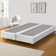 Load image into Gallery viewer, Mattress Solution 97-5/0-3S-N Split Box Spring/Foundation for Mattress, Queen, Beige