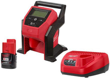Load image into Gallery viewer, Milwaukee M12 12-Volt Lithium-Ion Cordless Compact Inflator with 2.0 Ah Battery and Charger